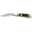 Old Timer Trapper 94OTG 2.3in Folding Knife, 1095 HC Steel Blade, Chestnut Bone Handle, 1137134