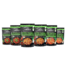 Omeals Vegetarian Meal - Pasta Fagioli/Vegetarian Chili/Cheese Tortellini, 6 pack, 7.5 inches x 2 inches x 10.75 inches OMEVP-6