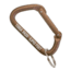 Omega Pacific Blank Accessory Carabiner, Coyote Tan, BLAC00