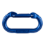 Omega Pacific Standard Oval Carabiner, Blue 45160.01.101