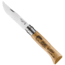 Opinel Animalia Trout Folding Knive Num.8, 3.35in, w/ Virobloc, 12C27 Sandvik SS, Oak Handle, Wood, 002334