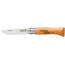 Opinel Carbon Steel Folding Knife No.6, 3 5/8in., Beechwood Handle, Wood, 113060