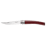 Opinel No.10 Effile Folding Knife, 4in, Stainless Steel/Sandvik 12C27, Plain, Wood, Padouk Wood, 2555