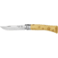Opinel No 7 Stars Folding Knife,3in,12C27 Steel,Natural Varnished Beechwood Handle, 001549