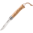 Opinel No 8 Mountain Folding Knife,3.125in,Stainless Steel,Natural Varnished Beechwood Handle OP01641