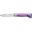 Opinel Outdoor Junior Folding Knife No.7, 3in, 12C27 Sandvik SS, Purple, 002152