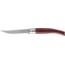 Opinel Slim Padouk Folding Knife No.10, 4in, 12C27 Sandvik SS, Bubinga Handle, Wood, 000013
