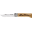 Opinel Wild Life Bear Folding Knife No.8, 3.35in, w/ Virobloc, 12C27 Sandvik SS, Oak Handle, Wood, 002338