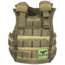 ORCA Coolers Mini Tac Vest Koozie, Desert Green, ORCKOTADG