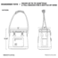 Orca Wanderer Tote Soft Side, Seafoam, WDTTSF