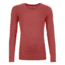 Ortovox 185 Merino Logo LS - Womens, Blush, Medium, 8302500008