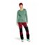 Ortovox 185 Merino Logo LS - Womens, Green Forest, Medium, 8302500003