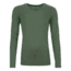 Ortovox 185 Merino Logo LS - Womens, Green Forest, Medium, 8302500003