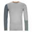 Ortovox 185 RockNWool Long Sleeve - Mens, Grey Blend, Extra Large, 8411100054-88302-XL