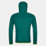 Ortovox Fleece Grid Hoody - Mens, Pacific Green, Small, 8721100036