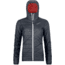 Ortovox Swisswool Piz Bernina Jacket - Womens, Black Steel, Extra Small, 6110500021