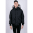 OSC Cross Devon Hooded Bomber w/ Coyote Fur Trim - Mens, Blackout, Large, M10CX-Midnight Black-L