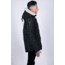 OSC Cross Lasalle Hooded Hip-Length Parka w/ Shearling Trim - Mens, Midnight Black, Small, M02CX-Midnight Black-S