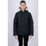OSC Cross Lasalle Hooded Hip-Length Parka w/ Shearling Trim - Mens, Midnight Black, Small, M02CX-Midnight Black-S