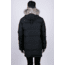 OSC Cross St Johns Hooded Mid-Length Parka w/ Coyote Fur Trim - Mens, Midnight Black, Extra Large, M22CX-Midnight Black-XL