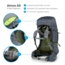 Osprey Atmos AG 65 Pack - Men's, Abyss Grey, Small, 10001419
