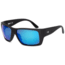 OTIS COASTIN Sunglasses - Mens, Matte Black/Mirror Blue Polar, 61-16-129, 139-2101P