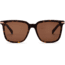OTIS CROSSROADS Sunglasses, Matte Dark Tort/Brown Polar, 55-17-140, 19-1802P