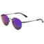 OTIS FLINT REFLECT Sunglasses, Matte Black/Flash Mirror Violet, 51-21-140, 134-2003