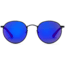OTIS FLINT REFLECT Sunglasses, Matte Black/Flash Mirror Violet, 51-21-140, 134-2003