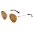 OTIS FLINT Sunglasses, Brushed Gold/Brown Polar, 51-21-140, 134-2002P