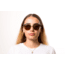 OTIS LITTLE LIES Sunglasses - Womens, Matte Dark Tort/Brown Polar, 56-17-140, 20-1801P