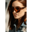 OTIS OSKA Sunglasses, Trans Tortoise Haze/Brown Polar, 54-21-145, 132-2001P
