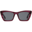 OTIS VIXEN Sunglasses - Womens, Trans Berry Aqua/Smokey Blue, 53-19-145, 131-2001