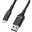 OtterBox Lightning to USB-A Cable 2m, Black/Black, 78-52630