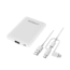 OtterBox 3In1 Kit Power Bank, 5k Mah, 10W, White, 78-52705