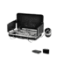 Outbound Portable Propane Gas Camping Stove w/2 Burners, Black, CTI07658131