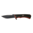 Outdoor Edge Cutlery Divide Folding Knife,3in Plain Edge 8Cr13MoV Stainless Blade,Medium,Black/Red G-10 and 420 Stainless Handle DV-30