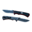 Outdoor Edge Cutlery Divide Survival Knife (50% Serrated), Black/ Red DV-10S