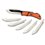 Outdoor Edge Cutlery Razor-Lite EDC Fold Knife (Orange), Orange/ Black RLB-30C
