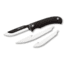 Outdoor Edge Cutlery Razormax Fixed Blade Knife, 3.5in Drop Point 420J2 Blade, Black Rubberized TPR Handle, RMK-10