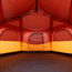 Outdoor Products 8 Person Hexagon Tent With Led Lighted Poles, Orange/Maroon, 50029