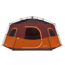 Outdoor Products 8 Person Hexagon Tent With Led Lighted Poles, Orange/Maroon, 50029