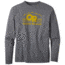 Outdoor Research Advocate L/S Tee - Men's, Charcoal, Large, 2732880890008