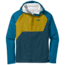 Outdoor Research Apollo Jacket - Mens, Prussian Blue/Celestial Blue/Turmeric, Large, 2691691652008