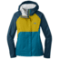 Outdoor Research Apollo Jacket - Womens, Celestial Blue/Prussian Blue/Turmeric, Large, 2691851597008