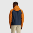 Outdoor Research Apollo Rain Jacket - Mens, Marmalade/Naval Blue, M, 2691692327007