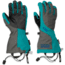 Outdoor Research Arete Gloves - Women's-Small-Charcoal/Alpine Lake
