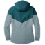 Outdoor Research Aspire Jacket - Womens, Lead/Mediterranean, Medium, 2680991796007