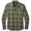 Outdoor Research Astroman Long Sleeve Sun Shirt - Men's, Fatigue Plaid, Small, 2822791848006