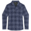 Outdoor Research Astroman Long Sleeve Sun Shirt - Men's, Naval Blue Plaid, 3XL, 2822791400011